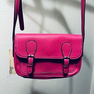 Vintage Hot Pink Crossbody bag Barbie inspired